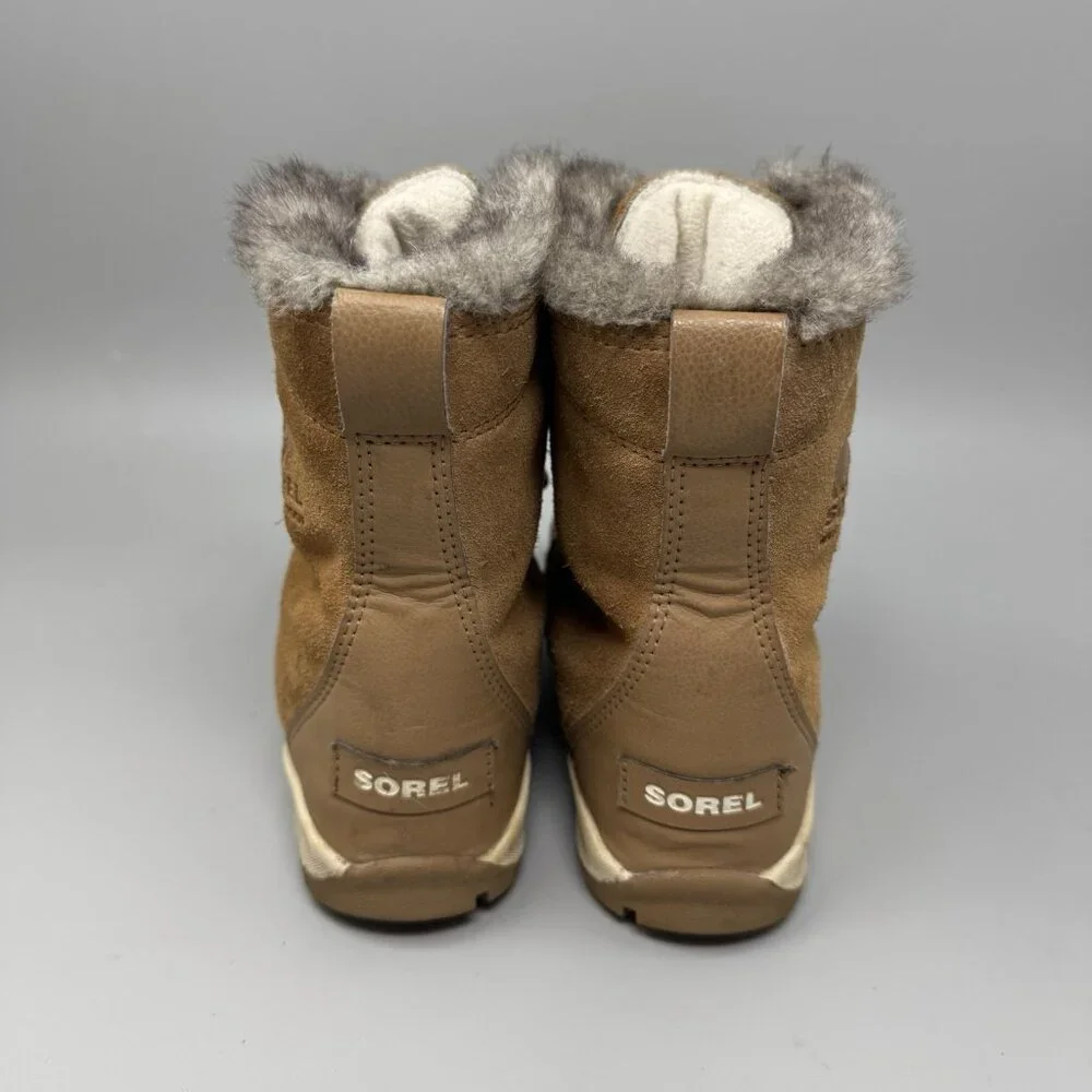Sorel Kids' Whitney Short Waterproof Insulated Winter Boot Lace Youth Size 3